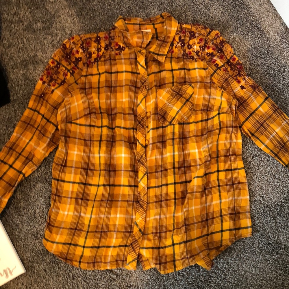 Yellow flannel